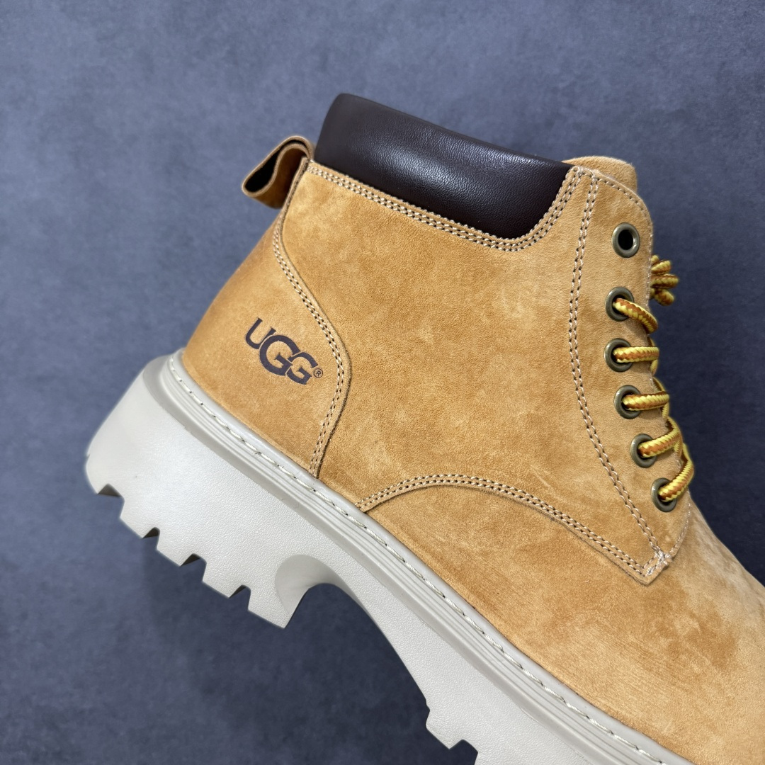 图片[6]-【广东纯原】UGG Tasman Weather Hybrid 塔斯曼混合系列户外中帮休闲马丁靴雪地靴 UGG秋冬新品（毛绒一体内里保暖锁热）秋冬必备 户外中帮休闲马丁靴雪地靴系列 # 代购专供品质 面料采用进口头层牛皮材质 鞋内里采用🔥毛茸一体内里保暖锁热。外置高弹Modern 外置防滑橡塑发泡超轻大底 系带设计 穿脱十分方便 采用TPU模压定型真皮鞋面材质#EVA轻翼外底防滑,耐磨性和良好的弹性！美国轻奢品牌 尺码：39 40 41 42 43 44 编码：TLB330340-选品中心