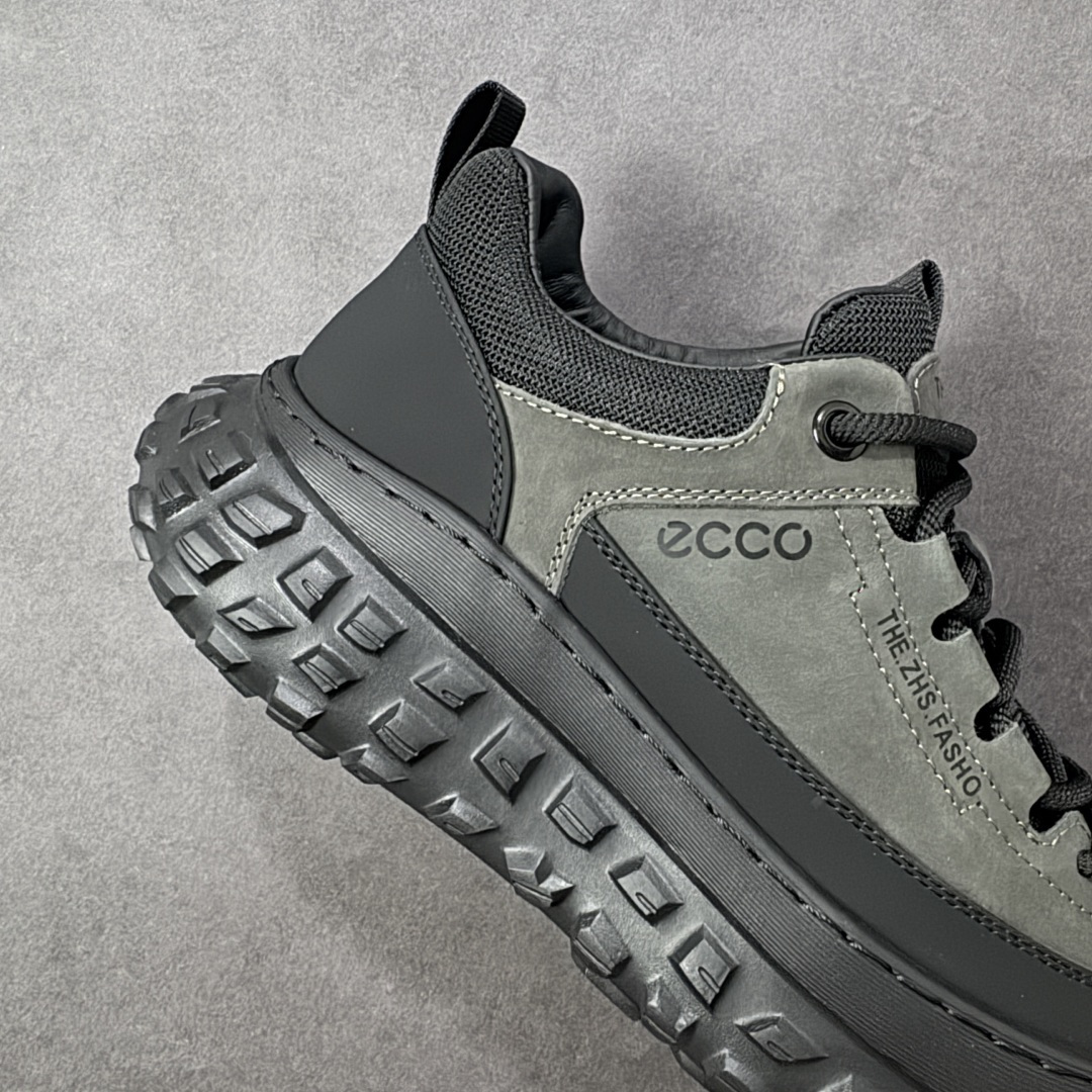 图片[6]-【广东纯原】ECCO爱步男款新款运动登山鞋 轻盈减震牛皮耐磨户外跑鞋 越野系列 甄选优质牛皮革搭配纺织衬里 防污透气，户外无忧 无惧旷野 提供出色的能量回弹和缓震支撑 长距离不累脚 驰骋百公里 直接注塑工艺连接鞋面与鞋底 一体成型，合脚稳固 贴合舒适 预防前冲 橡胶外底多地形适应，抓地耐磨 为每一次徒步提供稳定支撑 动态平衡 无惧陡坡 简约设计 穿型入野 尺码：38 39 40 41 42 43（皮鞋码） 编码：TLB350360-选品中心