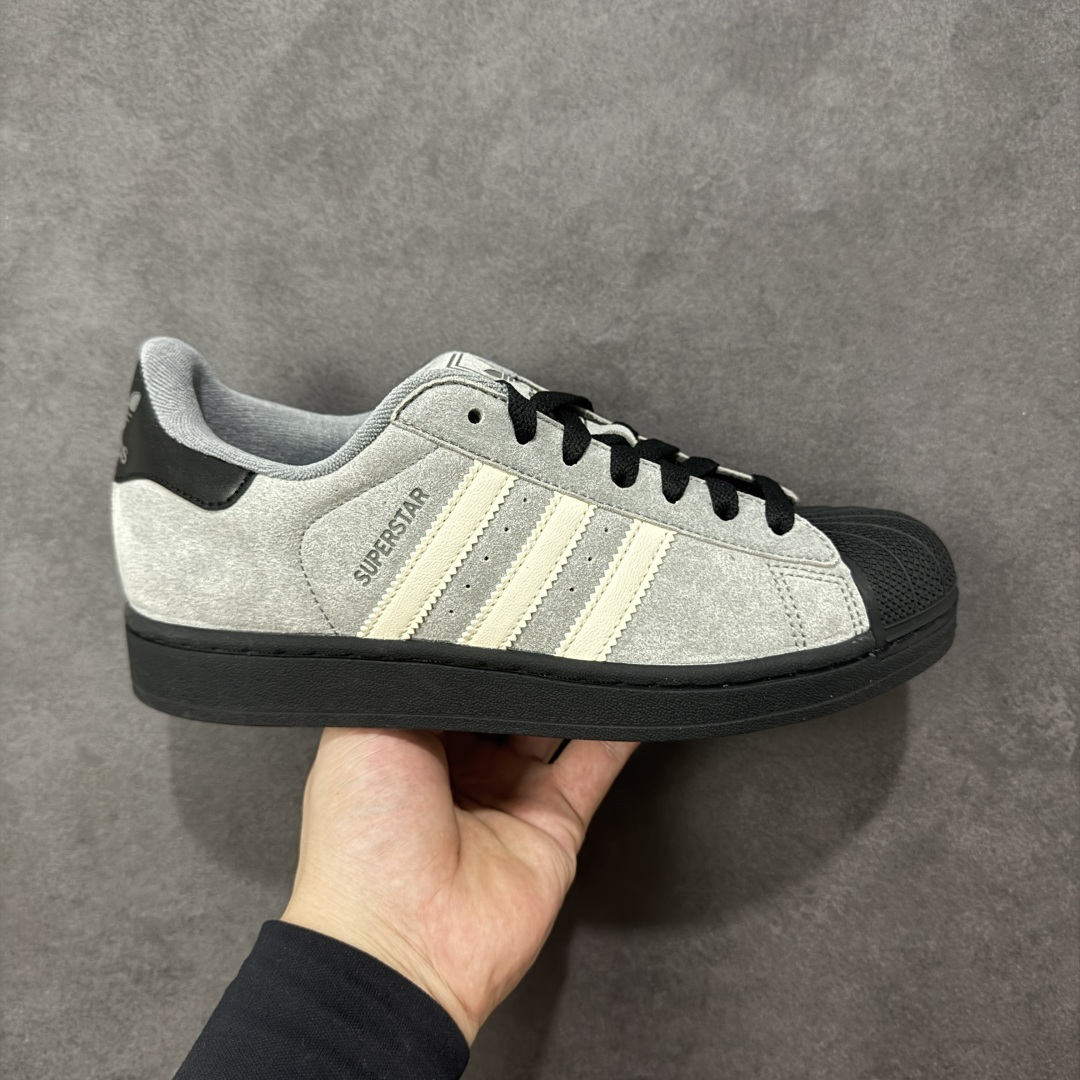 【GX版本】Adidas Originals Superstar II全新配色 贝壳头休闲板鞋 独家控货 平台正单 全鞋百分百原材料 全鞋电脑针车 Logo针车间距针数原版一致 皮料切割冲裁零瑕疵 原鞋一致含胶量大底 原盒中文内外标 大几率过验 不对比市面只对比原鞋 只服务最高端市场 货号：JQ3222 尺码：36-45-选品中心