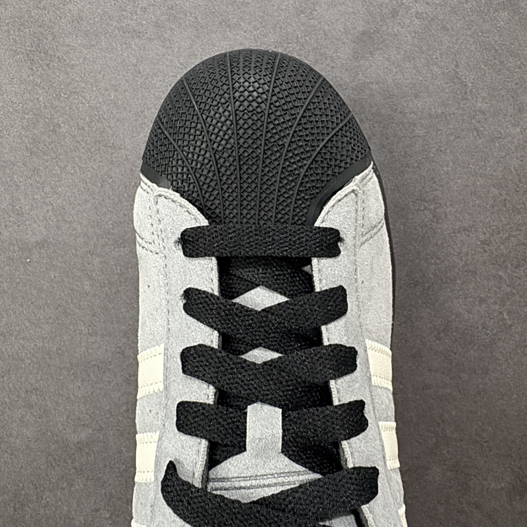 图片[8]-【GX版本】Adidas Originals Superstar II全新配色 贝壳头休闲板鞋 独家控货 平台正单 全鞋百分百原材料 全鞋电脑针车 Logo针车间距针数原版一致 皮料切割冲裁零瑕疵 原鞋一致含胶量大底 原盒中文内外标 大几率过验 不对比市面只对比原鞋 只服务最高端市场 货号：JQ3222 尺码：36-45-选品中心