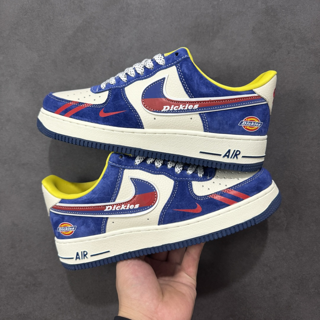 图片[9]-【定制版】NIke Air Force 1 \’07 Low “Dickies联名——白蓝猪八”空军一号 低帮 运动鞋 休闲鞋 折边针车 工艺难度大 原楦头原纸板 原装鞋盒 定制五金配件 内置全掌气垫 原厂鞋底 货号：SY1388-006 尺码：36 36.5 37.5 38 38.5 39 40 40.5 41 42 42.5 43 44 44.5 45 编码：HXSA310320-选品中心