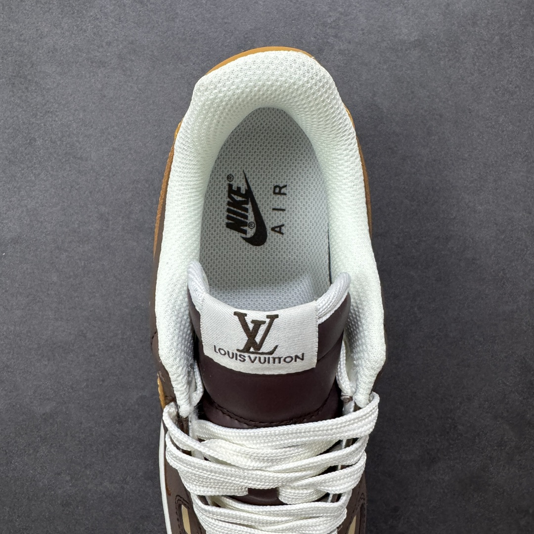 图片[7]-【定制版】NIke Air Force 1 \’07 Low LV联名–咖棕焦糖 空军一号低帮 运动鞋 休闲鞋 折边针车 工艺难度大 原楦头原纸板 高端定制鞋盒 原厂鞋底 超高清洁度 细节完美 货号：NH0601-576 尺码：36 36.5 37.5 38 38.5 39 40 40.5 41 42 42.5 43 44 44.5 45 编码：HXSB310320-选品中心