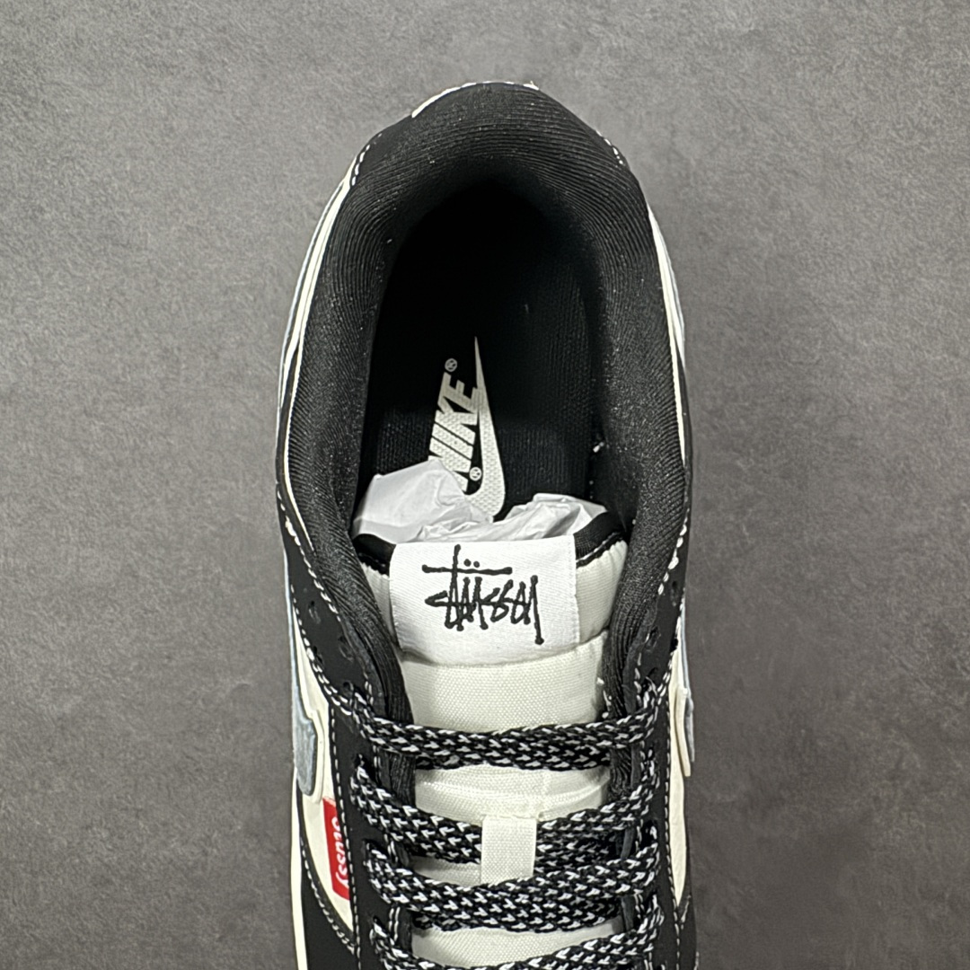 图片[7]-【定制版】Nike SB Dunk Low“ 斯图西联名—黑白熊猫” 周年高端定制 低帮休闲板鞋 定制鞋盒 大厂纯原品质出货 超高清洁度 皮料切割干净无任何毛边 细节完美 货号：DN3168-003 尺码：36 36.5 37.5 38 38.5 39 40 40.5 41 42 42.5 43 44 44.5 45 编码：HXSB330340-选品中心