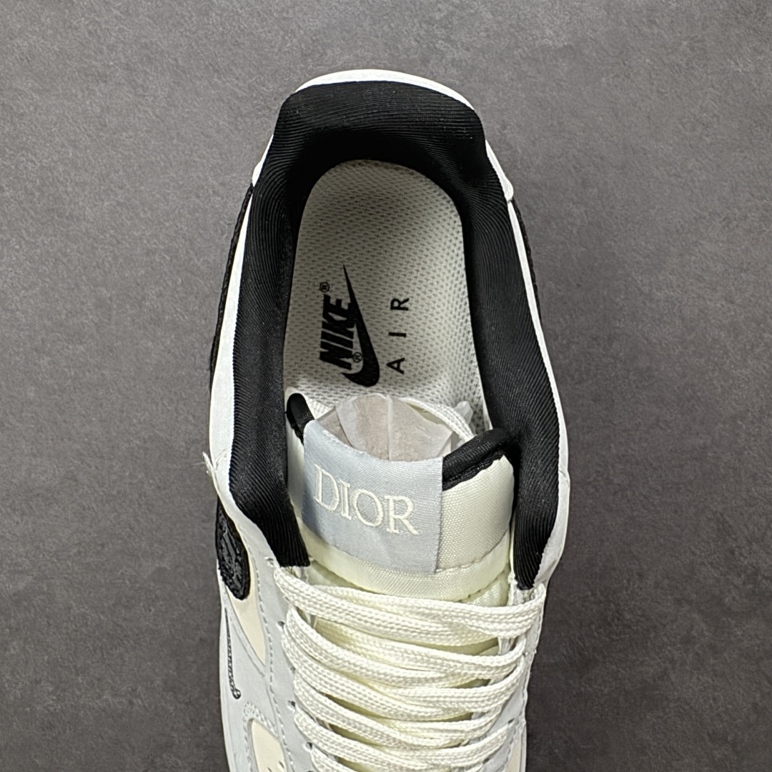 图片[7]-【定制版】Nike Air Force 1 \’07 Low “迪奥联名——花纹米灰黑”空军一号 高端定制 低帮 运动鞋 休闲鞋 折边针车 工艺难度大 原楦头原纸板 原装鞋盒 定制五金配件 内置全掌气垫 原厂鞋底 货号：BK0188-081 尺码：36 36.5 37.5 38 38.5 39 40 40.5 41 42 42.5 43 44 44.5 45 编码：HXSB310320-选品中心