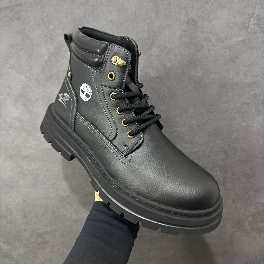 图片[3]-【广东纯原】2025秋冬Timberland 天伯伦/添柏岚经典高帮休闲男鞋 全新升级 广东大厂品质 原盒原包装 面料采用意大利顶级磨砂牛皮 搭配防臭防腐真皮乳胶鞋垫 给您完美的穿着体验 质量考究耐穿型男必备 专治不帅 高品质脚感一流 独家供应 颜色黑色 棕色 码数39 40 41 42 43 44 (皮鞋码) 编码：TLB260270-选品中心