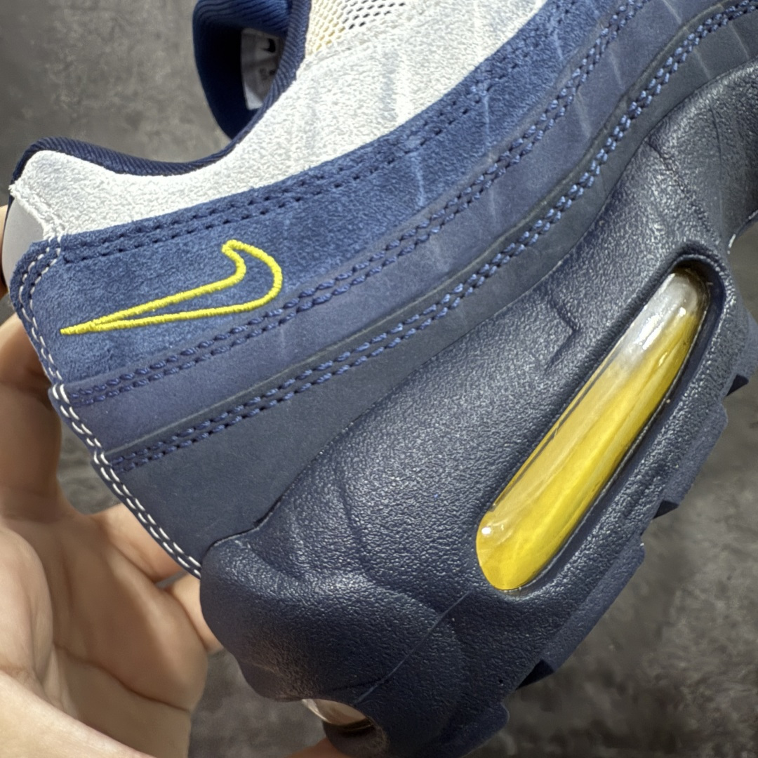 图片[3]-【KZ2.0版本】Eric Koston x Nike Air Max 95 蓝白 货号：HQ8492-400 纯原大厂生产线出品 原厂材料 原厂楦头 市场正确版本 区分错版 尺码：40 41 42 43 44 45 46 47.5 48 48.5-选品中心