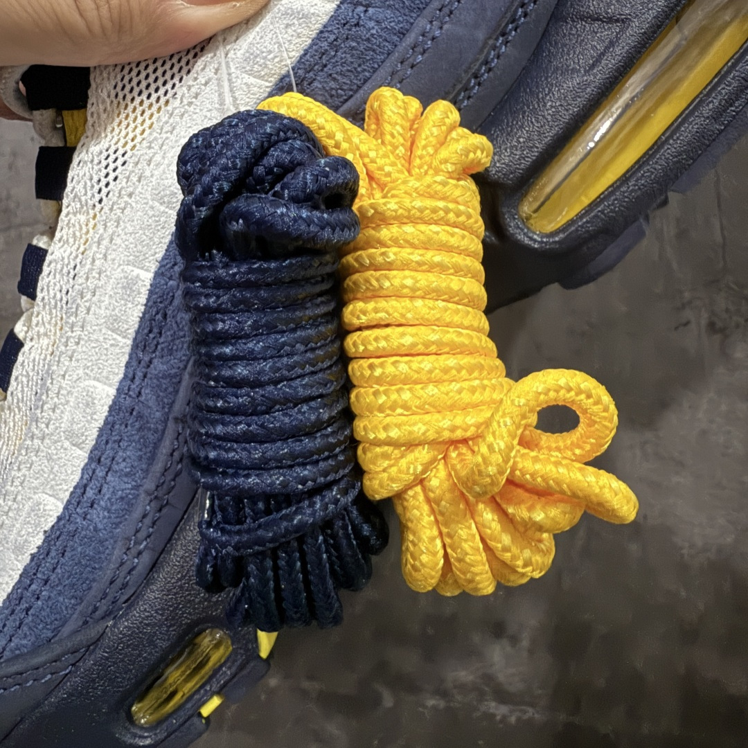 图片[9]-【KZ2.0版本】Eric Koston x Nike Air Max 95 蓝白 货号：HQ8492-400 纯原大厂生产线出品 原厂材料 原厂楦头 市场正确版本 区分错版 尺码：40 41 42 43 44 45 46 47.5 48 48.5-选品中心