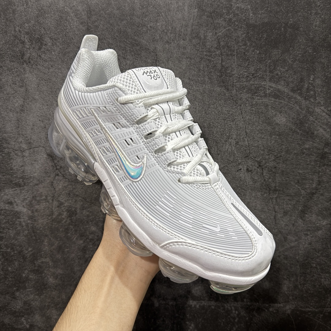 图片[3]-【YH纯原版】Nike Air Vapormax 360 全掌大气垫透气跑步鞋 CK9671-100  #鞋面依旧延续经典设计，中底则加入了 Vapormax气垫科技。值得一提的是气垫后跟处带有特殊的支架设计，致敬早期 Air Max360气垫提高稳定性的后跟支架。  尺码：35.5 36 36.5 37.5 38 38.5 39 40 40.5 41 42 42.5 43 44 44.5 45 46-选品中心