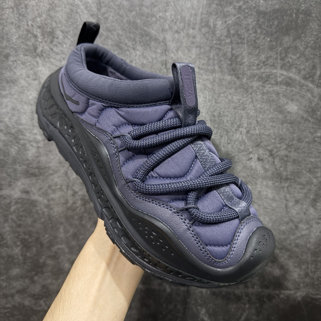 图片[3]-【GX版本】HOKA ONE ONE Ora Primo 舒适防滑低帮生活休闲鞋棉鞋 虽然是以一脚蹬作为设计理念 但完全不会出现不跟脚的情况 可以看到带有一部分后跟 做到不束缚同时可以有效防止掉跟 厚度可观的鞋垫上带有凸起的纹理 上脚不会有异物感并防止打滑 鞋底搭载滚动平衡技术 为玩家提供缓震支持与舒适脚感 尺码：36 36.5 37.5 38 38.5 39 40 40.5 41 42 42.5 43 44 44.5 45 46 47-选品中心