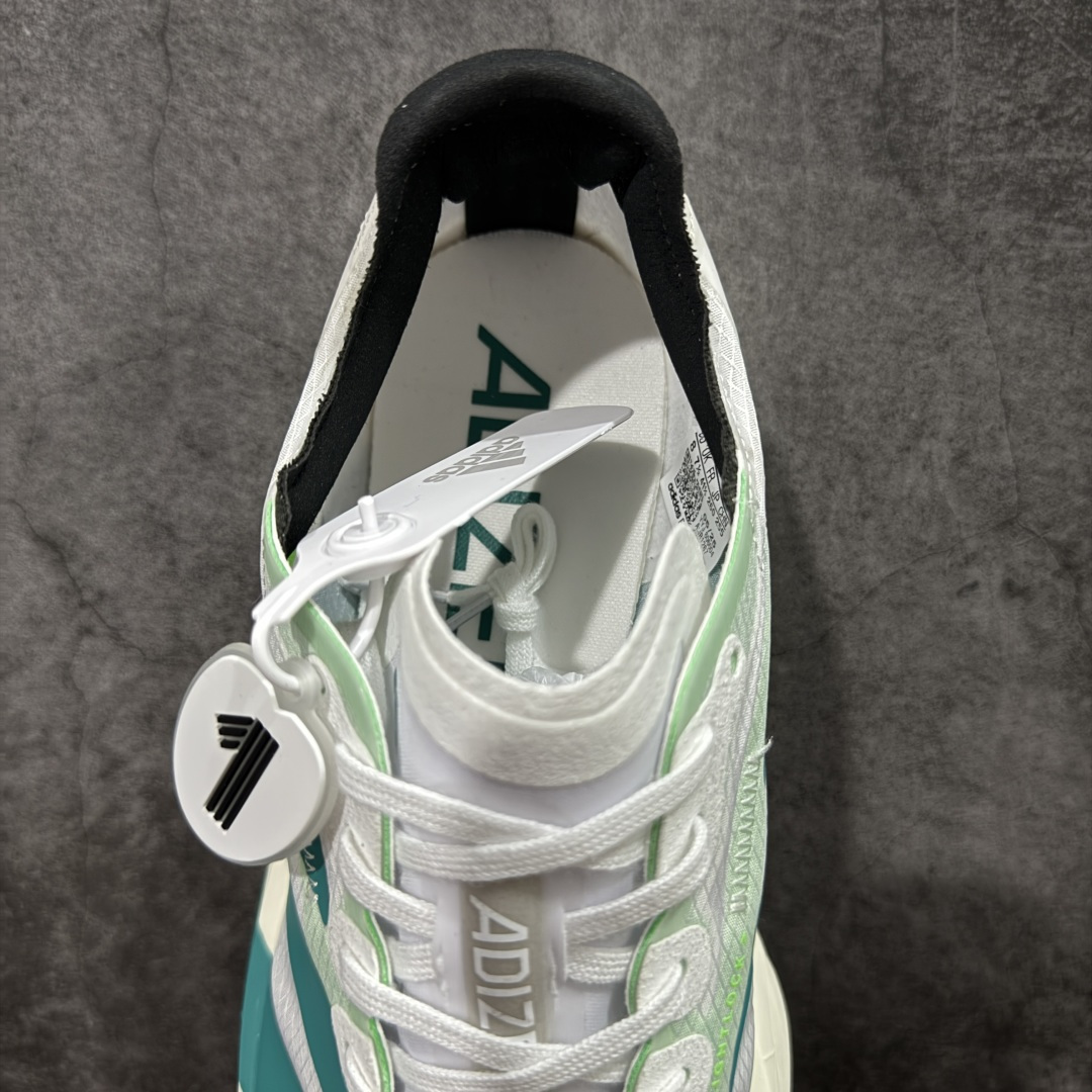 图片[8]-【NO.1纯原】Adidas Adizero Adios Pro 4 M竞训跑步鞋 白绿色 JR1267 市场独一档品质 区别所有版本 原鞋购入开发数月 原材料 原档案打造 细节版型一比一 独立双层组合底私模. 搭配ENERGYRODS 2.0真碳柱，每一步都动力满满 鞋面用的是Lightlock技术，轻透又贴合，就像给脚定制的一样。 中底是全掌Lightstrike Pro泡棉，软弹感超绝 真正一比一还原真实脚感💪🏻 尺码：36 36.5 37 38 38.5 39 40 40.5 41 42 42.5 43 44 44.5 45 46-选品中心