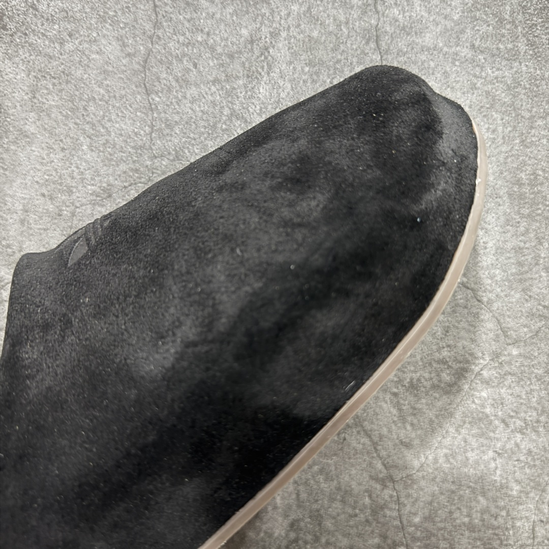 图片[6]-【神版】adidas originals Adimule 阿迪勃肯 黑色加绒款 舒适百搭 防磨包头一脚蹬拖鞋 货号：JP8729 尺码：35.5-45半码-选品中心