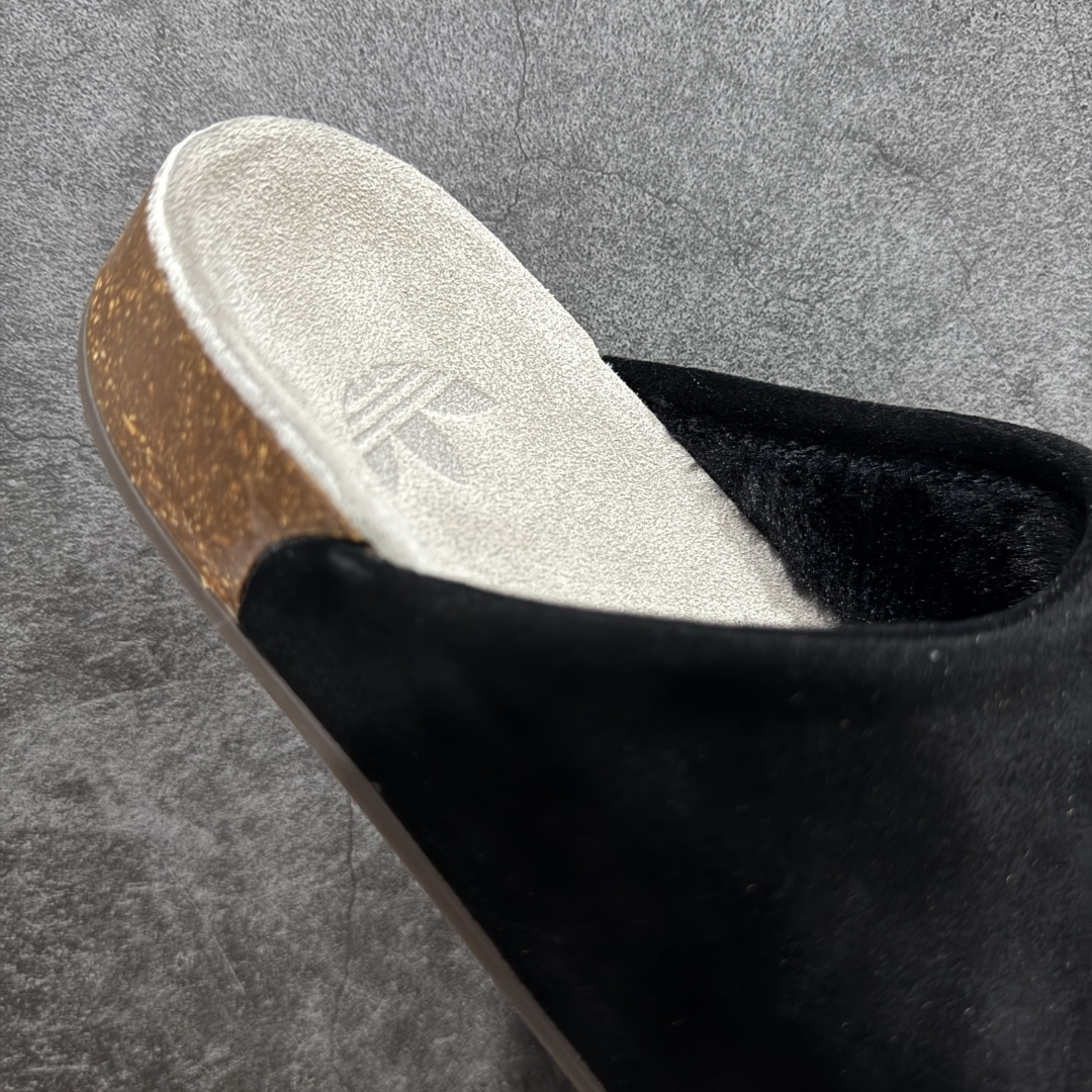 图片[7]-【神版】adidas originals Adimule 阿迪勃肯 黑色加绒款 舒适百搭 防磨包头一脚蹬拖鞋 货号：JP8729 尺码：35.5-45半码-选品中心