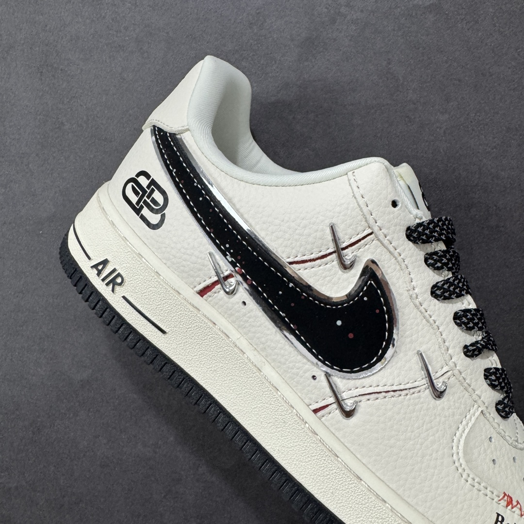 图片[6]-【定制版】Nike Air Force 1\’07 Low 巴黎世家联名 四银勾 空军一号低帮休闲板鞋  #原楦头原纸板 原装鞋盒 定制五金配件 内置全掌气垫 原厂鞋底 货号：DD1928-309  尺码：36 36.5 37.5 38 38.5 39 40 40.5 41 42 42.5 43 44 44.5 45-选品中心