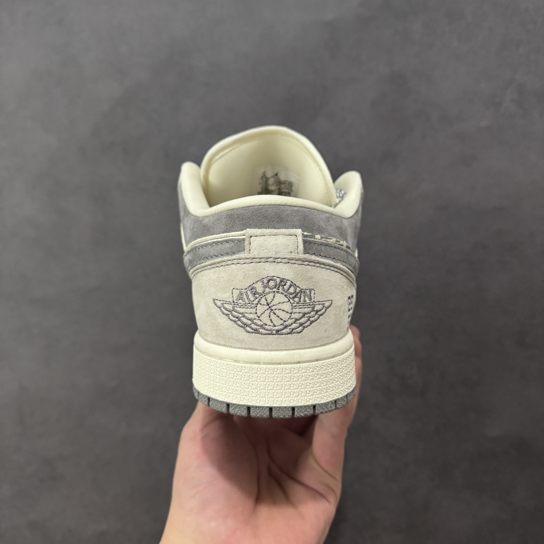 图片[4]-【定制版】Air Jordan 1 Low AJ1 乔1 “纪梵希联名—米白灰”高端定制 低帮复古篮球鞋 #定制鞋盒 大厂纯原品质出货 超高清洁度 皮料切割干净无任何毛边 细节完美 货号：LD8888-008 尺码：36 36.5 37.5 38 38.5 39 40 40.5 41 42 42.5 43 44 44.5 45-选品中心