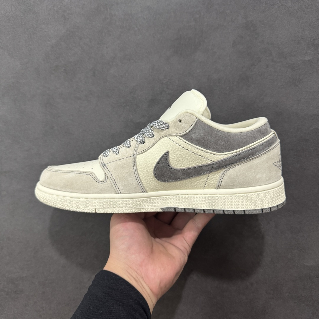 图片[2]-【定制版】Air Jordan 1 Low AJ1 乔1 “纪梵希联名—米白灰”高端定制 低帮复古篮球鞋 #定制鞋盒 大厂纯原品质出货 超高清洁度 皮料切割干净无任何毛边 细节完美 货号：LD8888-008 尺码：36 36.5 37.5 38 38.5 39 40 40.5 41 42 42.5 43 44 44.5 45-选品中心