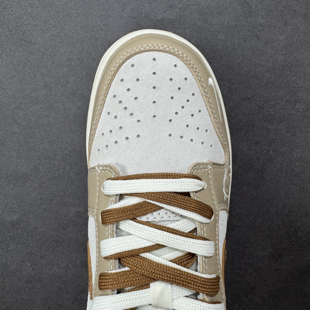 图片[8]-【定制版】Nike SB Dunk 斯图西 LV 三方联名——卡其棕 高端定制 低帮休闲板鞋 定制鞋盒 大厂纯原品质出货 超高清洁度 高级麂皮 皮料切割干净无任何毛边 细节完美 货号：SG6688-005 尺码：36 36.5 37.5 38 38.5 39 40 40.5 41 42 42.5 43 44 44.5 45 编码：HXSB330340-选品中心