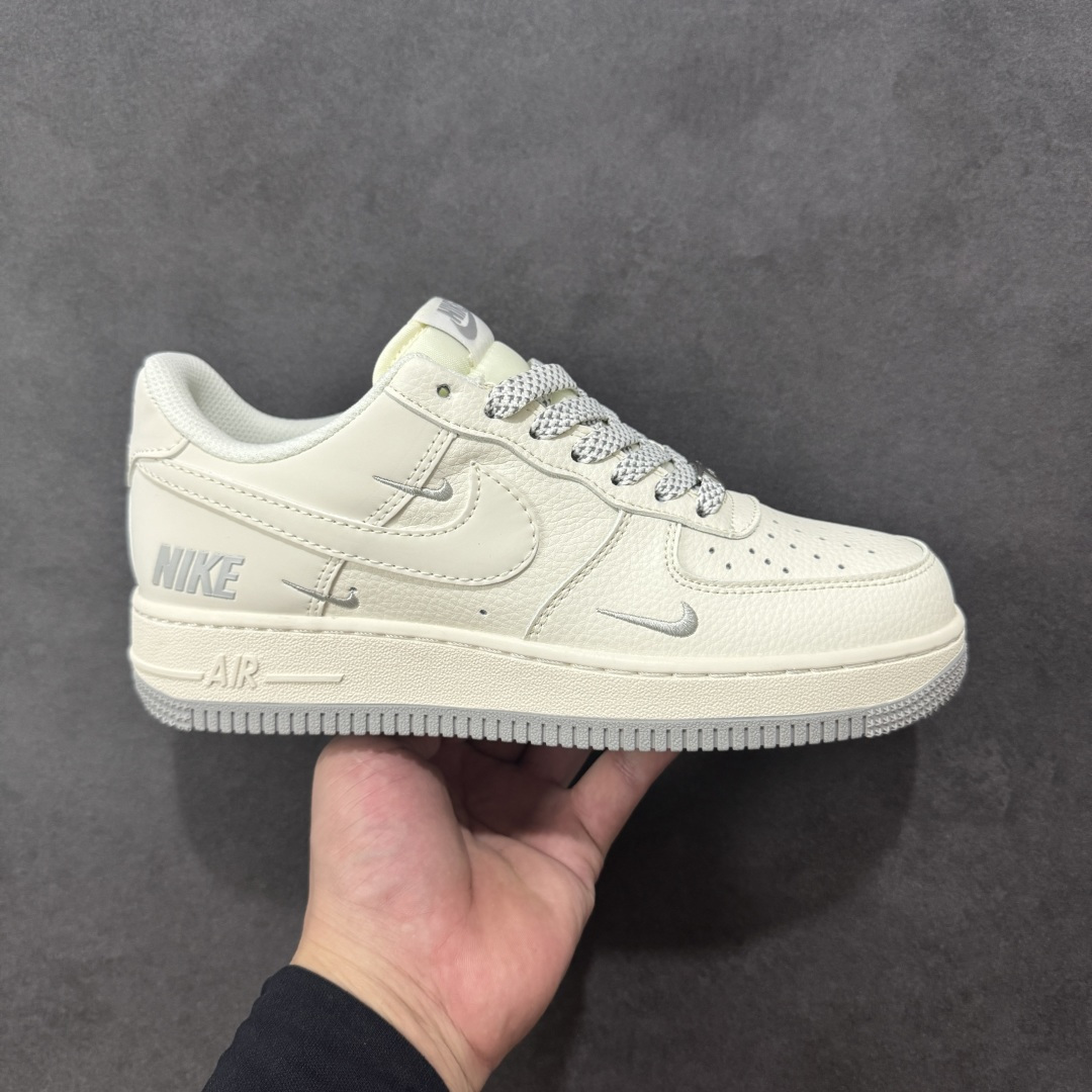 【定制版】NIke Air Force 1 \’07 Low “NIKE——米灰”空军一号 低帮 运动鞋 休闲鞋 折边针车 工艺难度大 原楦头原纸板 原装鞋盒 定制五金配件 内置全掌气垫 原厂鞋底 货号:XX3168-185 尺码:36 36.5 37.5 38 38.5 39 40 40.5 41 42 42.5 43 44 44.5 45-选品中心