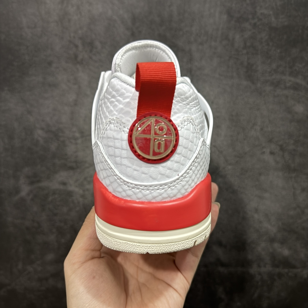 图片[4]-【顶级塑料膜版本】Jordan Spizike Low 蛇纹白红 IH4501-100 纯原低帮篮球鞋 原楦原纸板 原厂材料开发 细节把控到位 主供外贸客户 打造完美鞋型 纸板中底 钢印 完美版型 公司货既视感 尺码：36 36.5 37.5 38 38.5 39 40 40.5 41 42 42.5 43 44 44.5 45 46-选品中心