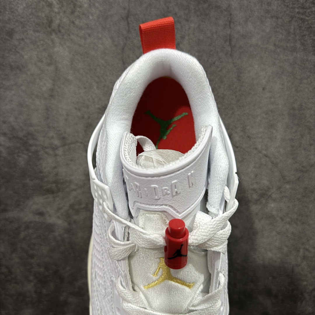 图片[8]-【顶级塑料膜版本】Jordan Spizike Low 蛇纹白红 IH4501-100 纯原低帮篮球鞋 原楦原纸板 原厂材料开发 细节把控到位 主供外贸客户 打造完美鞋型 纸板中底 钢印 完美版型 公司货既视感 尺码：36 36.5 37.5 38 38.5 39 40 40.5 41 42 42.5 43 44 44.5 45 46-选品中心