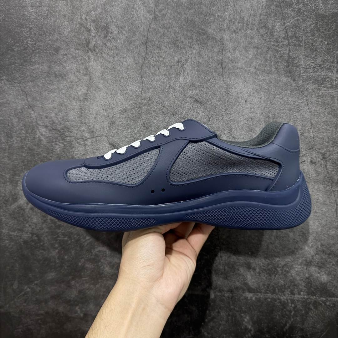 图片[2]-【广东纯原版】Prada America\’s Cup 普拉达 运动鞋 经过重新设计 全新面料和颜色为它注入新的当代精神 这款航海风系带运动鞋 最初在上世纪90年代为LunaRossa船员设计 现在以彩色橡胶和Bike织物重新演绎 Prada LineaRossa徽标彰显经典态度 尺码：36 37 38 39 40 41 42 43 44 45 46 47-选品中心
