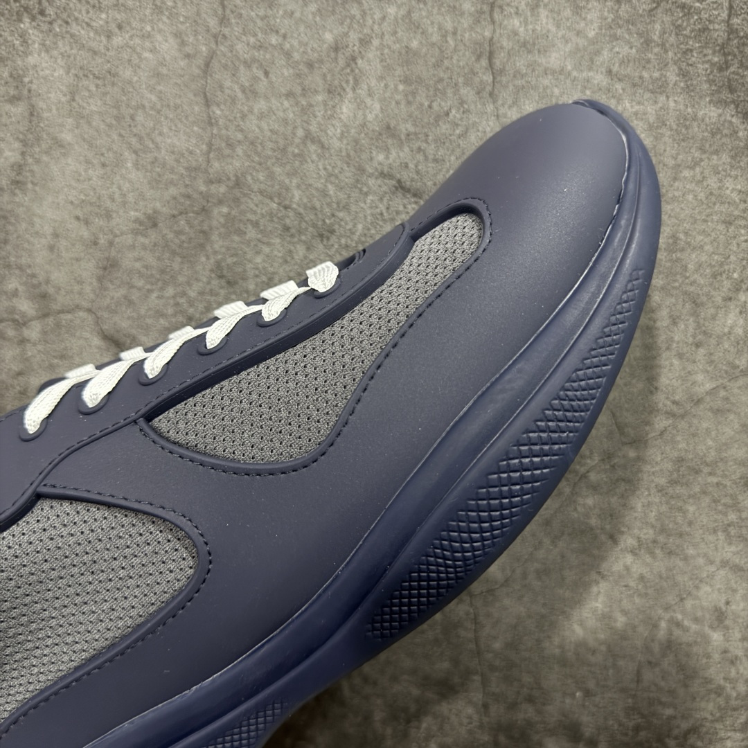 图片[6]-【广东纯原版】Prada America\’s Cup 普拉达 运动鞋 经过重新设计 全新面料和颜色为它注入新的当代精神 这款航海风系带运动鞋 最初在上世纪90年代为LunaRossa船员设计 现在以彩色橡胶和Bike织物重新演绎 Prada LineaRossa徽标彰显经典态度 尺码：36 37 38 39 40 41 42 43 44 45 46 47-选品中心