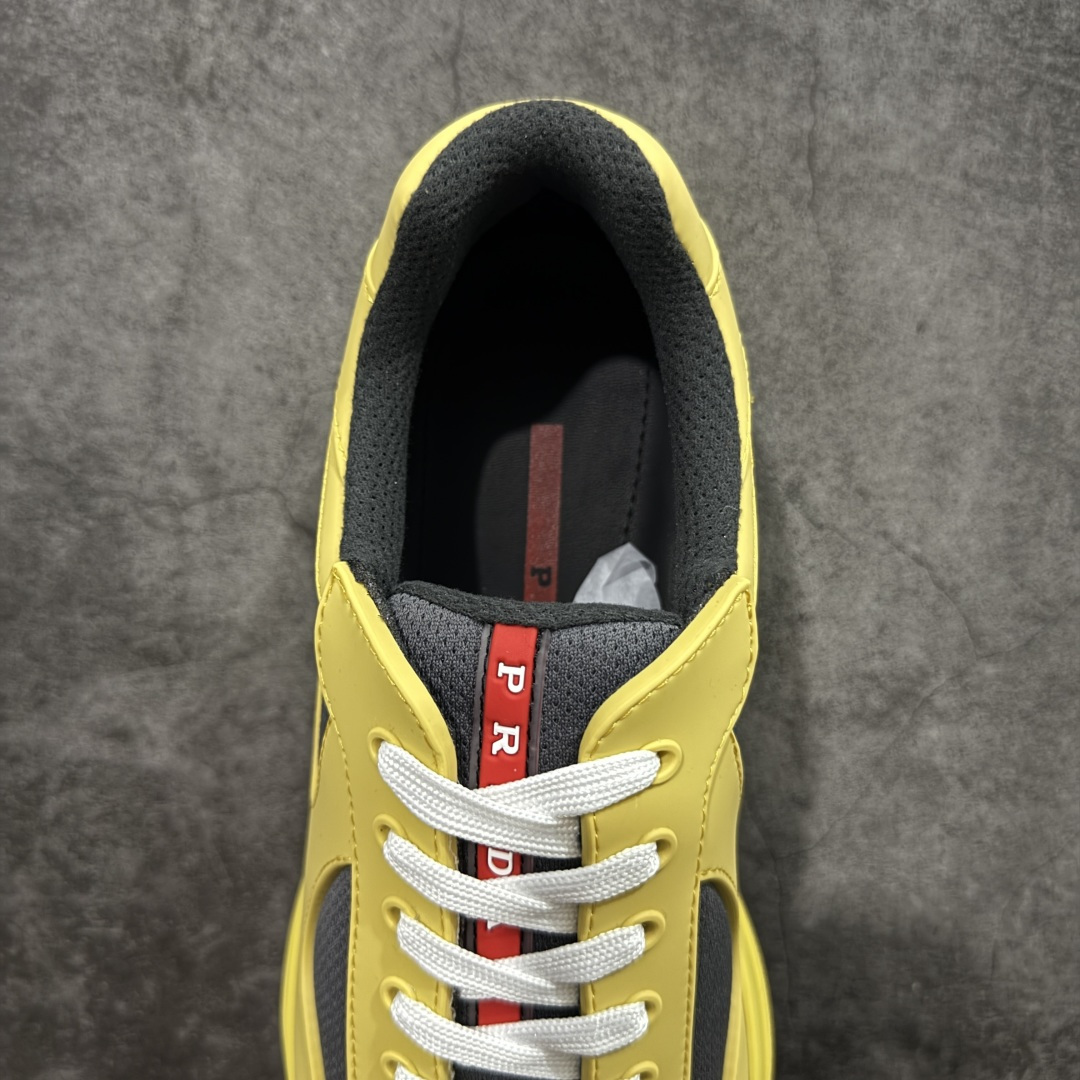 图片[8]-【广东纯原版】Prada America\’s Cup 普拉达 运动鞋 经过重新设计 全新面料和颜色为它注入新的当代精神 这款航海风系带运动鞋 最初在上世纪90年代为LunaRossa船员设计 现在以彩色橡胶和Bike织物重新演绎 Prada LineaRossa徽标彰显经典态度 尺码：36 37 38 39 40 41 42 43 44 45 46 47-选品中心