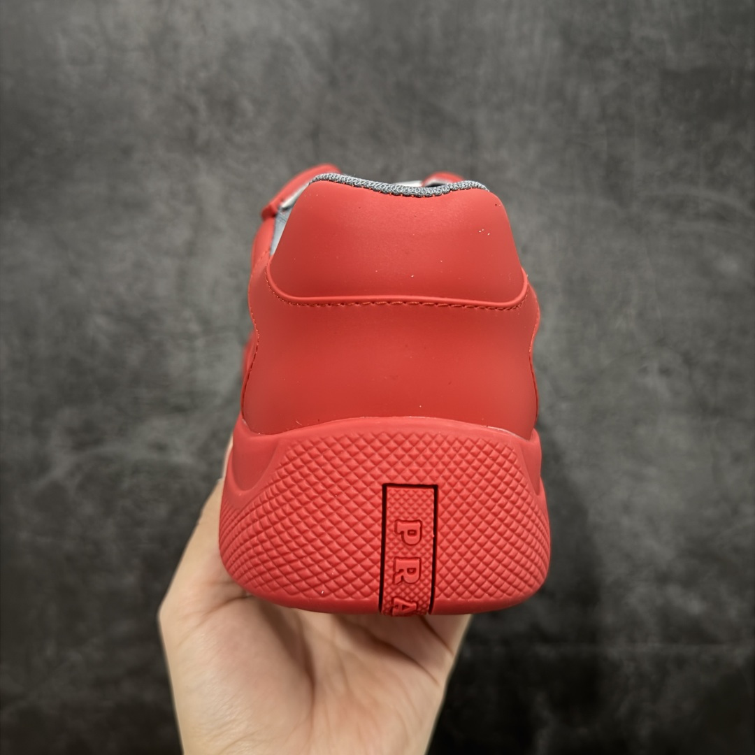 图片[4]-【广东纯原版】Prada America\’s Cup 普拉达 运动鞋 经过重新设计 全新面料和颜色为它注入新的当代精神 这款航海风系带运动鞋 最初在上世纪90年代为LunaRossa船员设计 现在以彩色橡胶和Bike织物重新演绎 Prada LineaRossa徽标彰显经典态度 尺码：36 37 38 39 40 41 42 43 44 45 46 47-选品中心