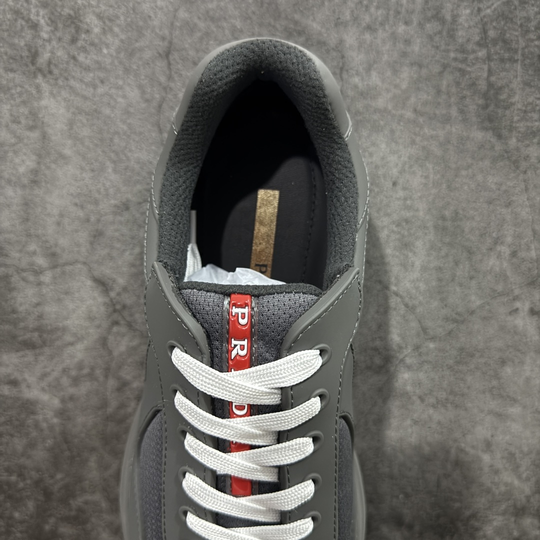 图片[8]-【广东纯原版】Prada America\’s Cup 普拉达 运动鞋 经过重新设计 全新面料和颜色为它注入新的当代精神 这款航海风系带运动鞋 最初在上世纪90年代为LunaRossa船员设计 现在以彩色橡胶和Bike织物重新演绎 Prada LineaRossa徽标彰显经典态度 尺码：36 37 38 39 40 41 42 43 44 45 46 47-选品中心