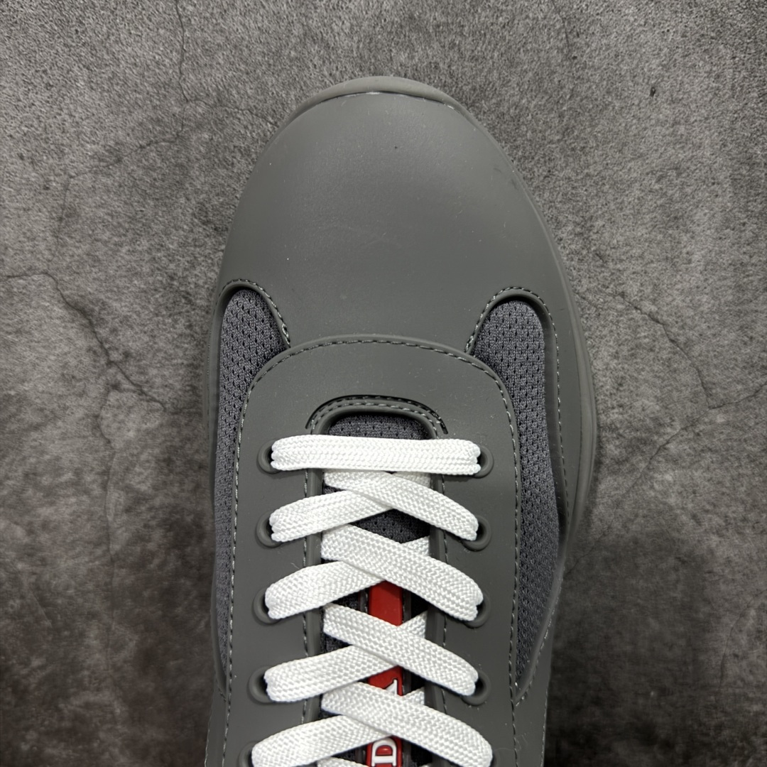 图片[5]-【广东纯原版】Prada America\’s Cup 普拉达 运动鞋 经过重新设计 全新面料和颜色为它注入新的当代精神 这款航海风系带运动鞋 最初在上世纪90年代为LunaRossa船员设计 现在以彩色橡胶和Bike织物重新演绎 Prada LineaRossa徽标彰显经典态度 尺码：36 37 38 39 40 41 42 43 44 45 46 47-选品中心