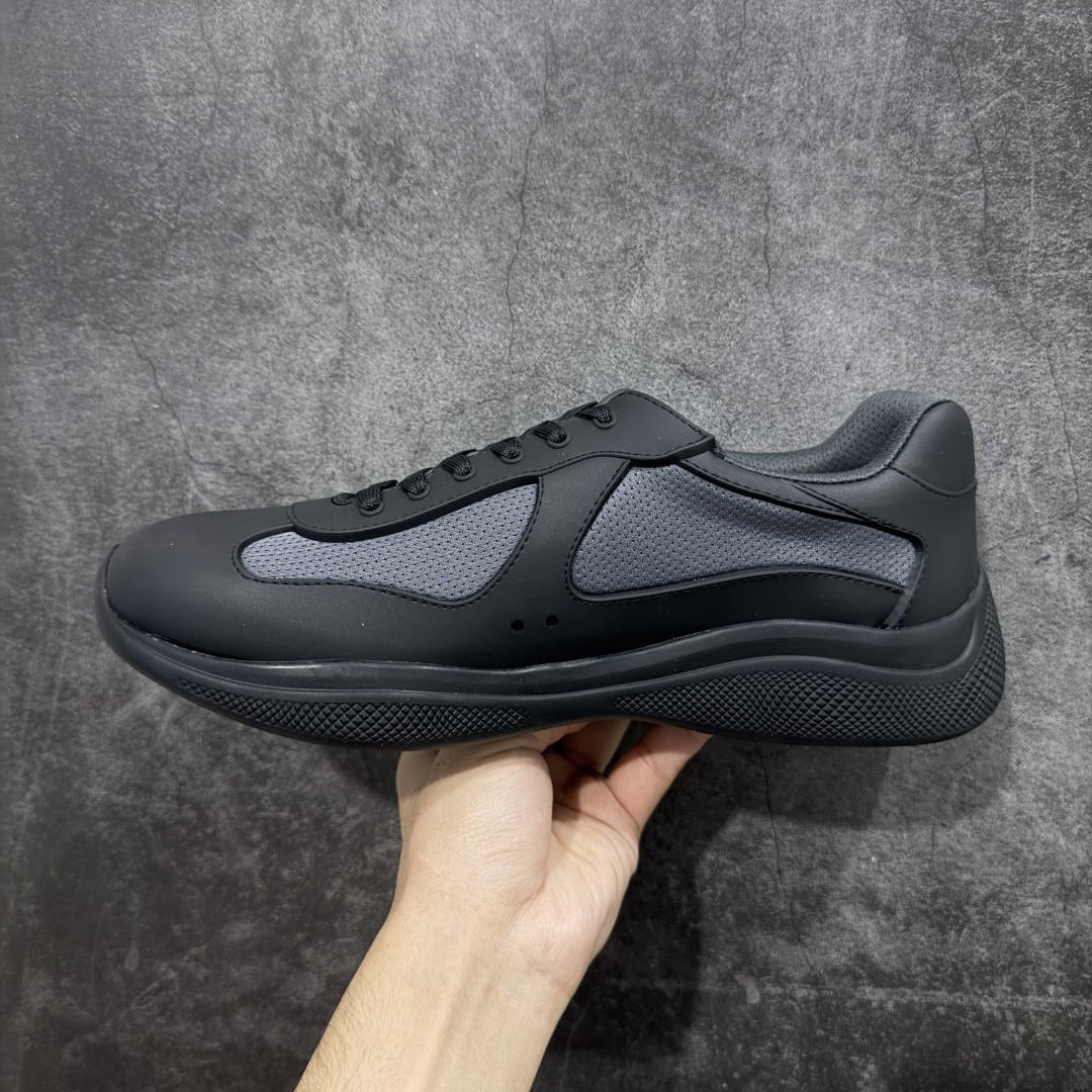 图片[2]-【广东纯原版】Prada America\’s Cup 普拉达 运动鞋 经过重新设计 全新面料和颜色为它注入新的当代精神 这款航海风系带运动鞋 最初在上世纪90年代为LunaRossa船员设计 现在以彩色橡胶和Bike织物重新演绎 Prada LineaRossa徽标彰显经典态度 尺码：36 37 38 39 40 41 42 43 44 45 46 47-选品中心