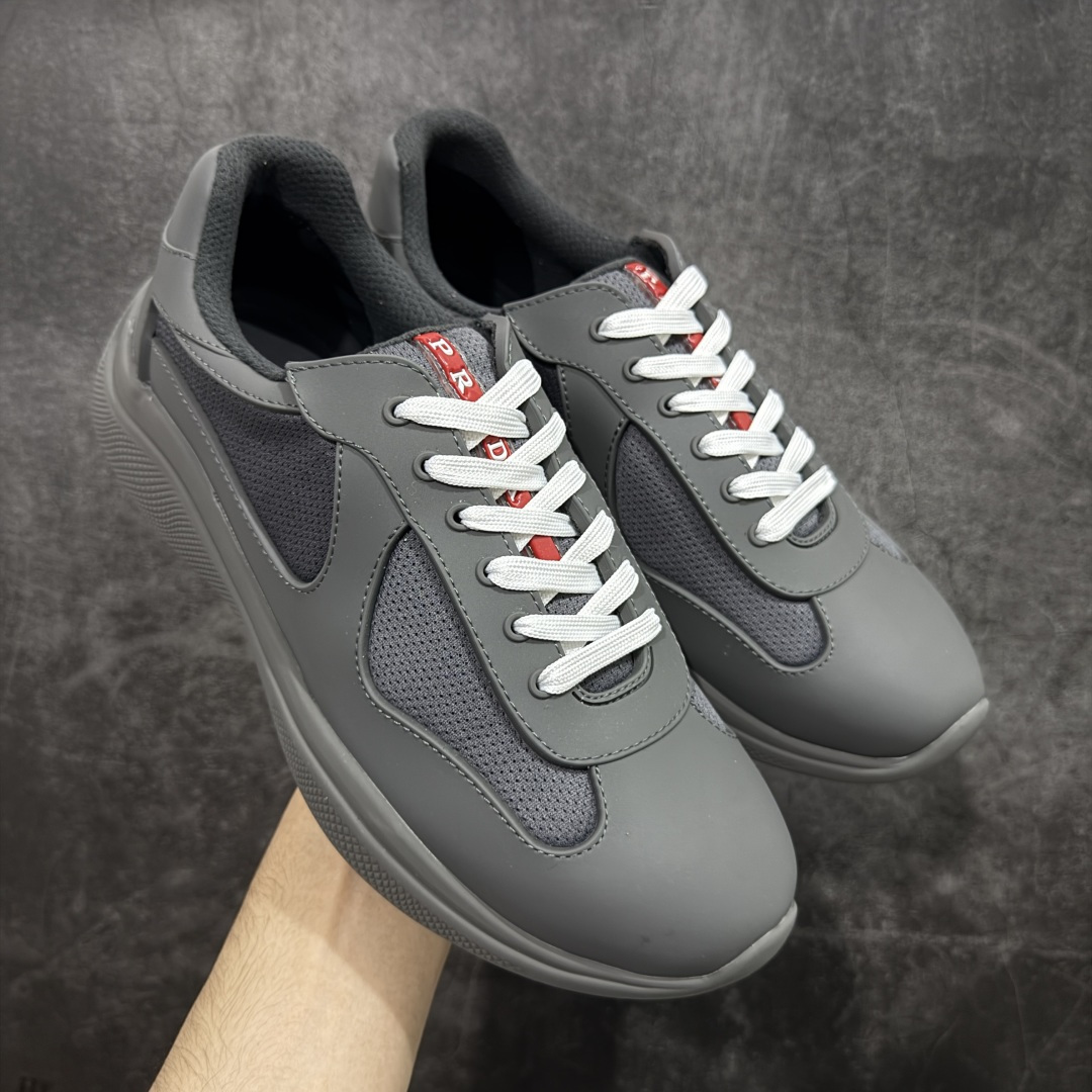 380 广东纯原版 Prada America's Cup 普拉达 运动鞋