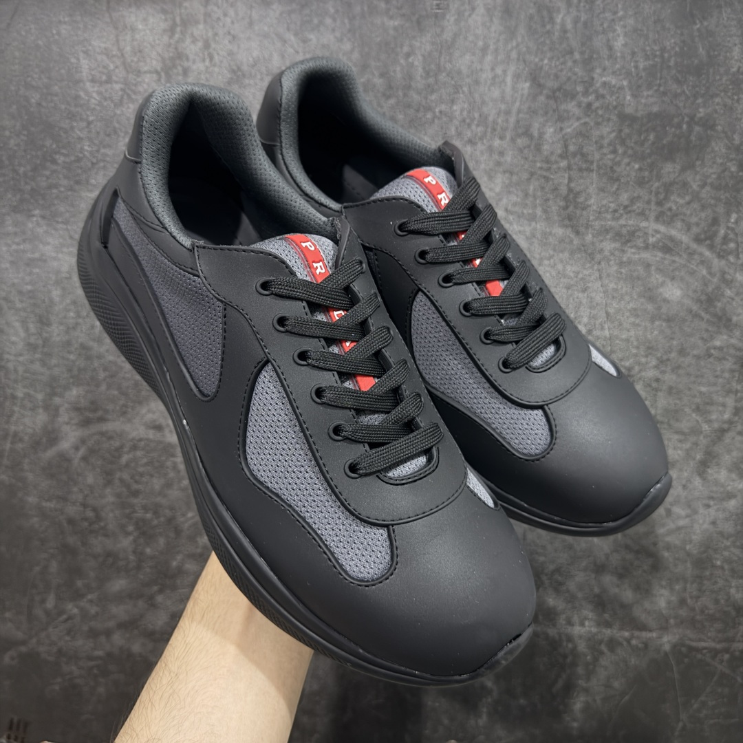 380 广东纯原版 Prada America's Cup 普拉达 运动鞋