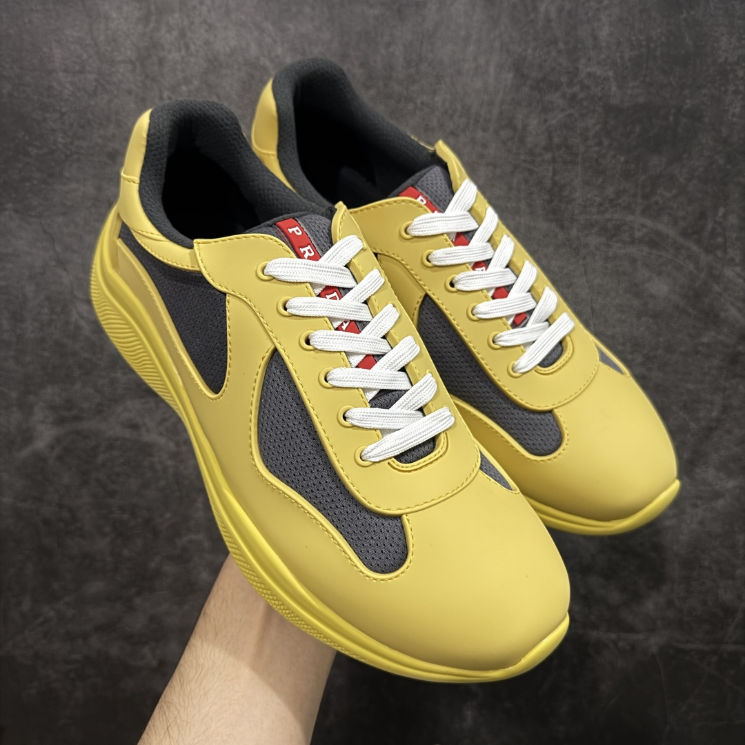 380 广东纯原版 Prada America's Cup 普拉达 运动鞋