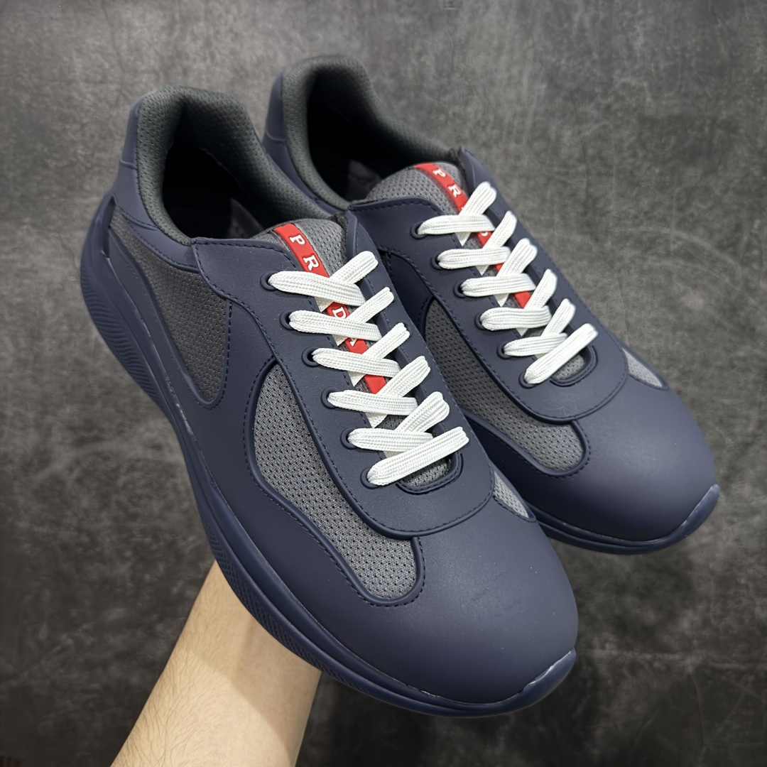 380 广东纯原版 Prada America's Cup 普拉达 运动鞋