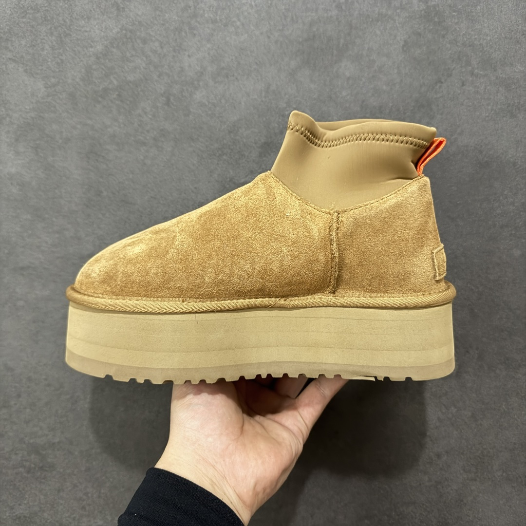 图片[2]-【莞产版本】官网款 UGG 1158275 金典新奇 金典迷你迪普（泡芙款）两穿雪地靴 材质：牛皮反绒，羊皮毛，进口防水布，Eva大底，轻便防滑 尺码：35-40-选品中心