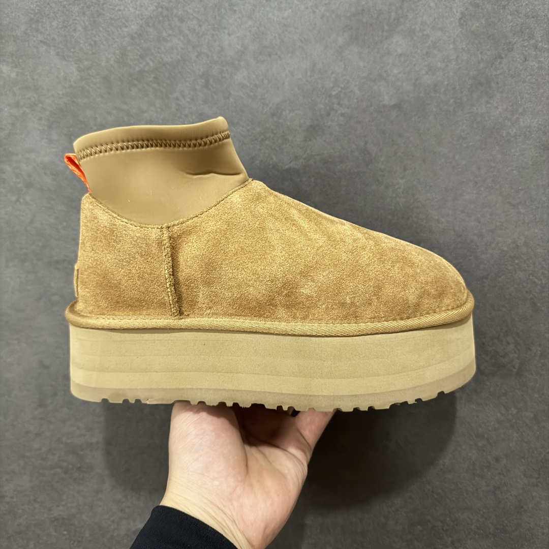 【莞产版本】官网款 UGG 1158275 金典新奇 金典迷你迪普（泡芙款）两穿雪地靴 材质：牛皮反绒，羊皮毛，进口防水布，Eva大底，轻便防滑 尺码：35-40-选品中心