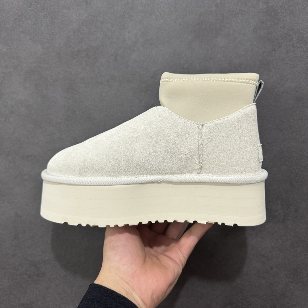 图片[2]-【莞产版本】官网款 UGG 1158275 金典新奇 金典迷你迪普（泡芙款）两穿雪地靴 材质：牛皮反绒，羊皮毛，进口防水布，Eva大底，轻便防滑 尺码：35-40-选品中心