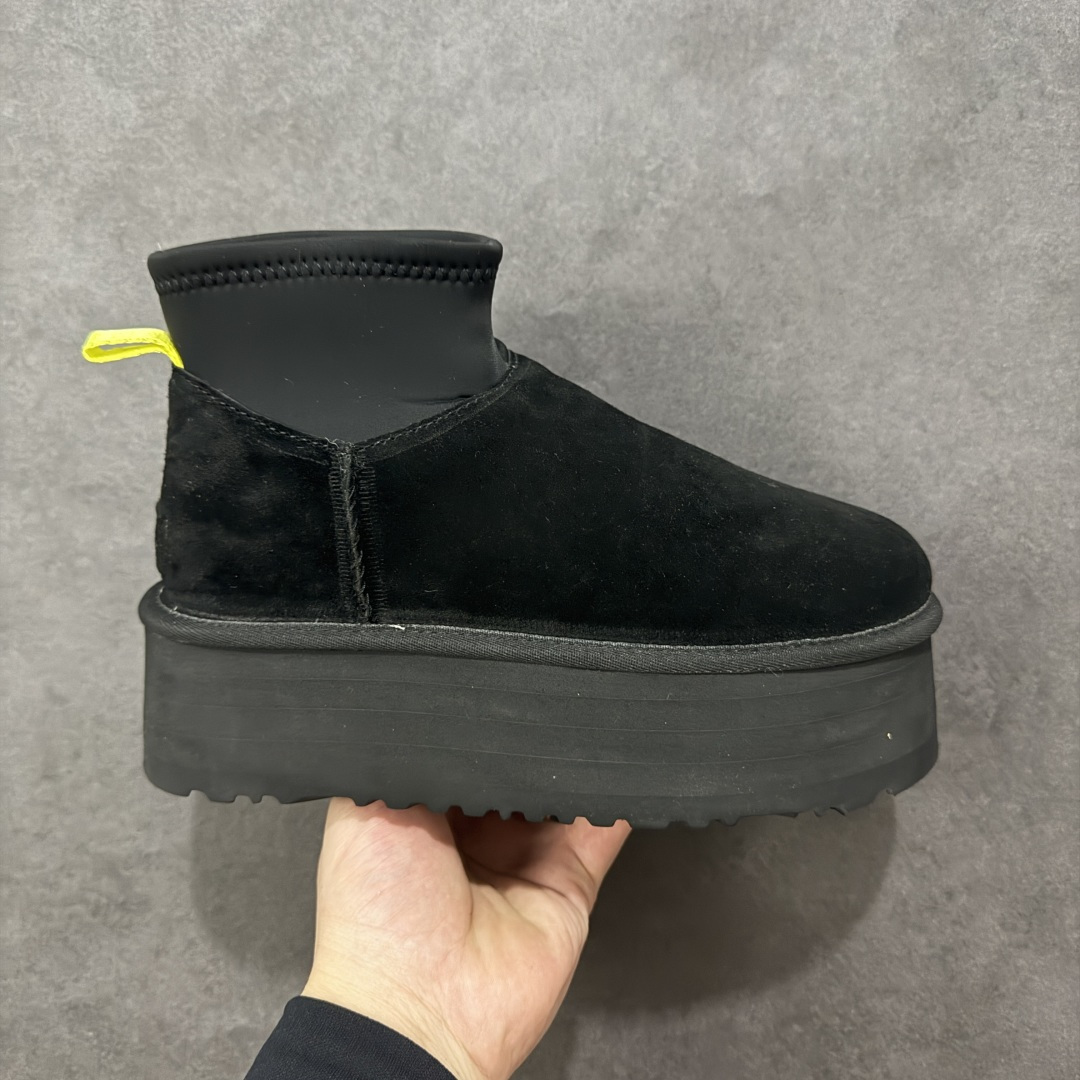 【莞产版本】官网款 UGG 1158275 金典新奇 金典迷你迪普（泡芙款）两穿雪地靴 材质：牛皮反绒，羊皮毛，进口防水布，Eva大底，轻便防滑 尺码：35-40-选品中心