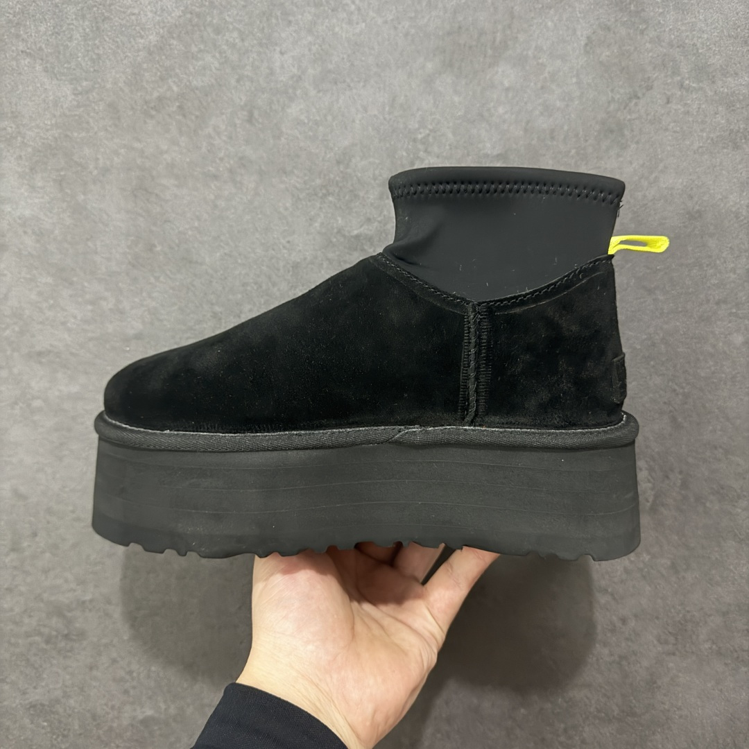 图片[2]-【莞产版本】官网款 UGG 1158275 金典新奇 金典迷你迪普（泡芙款）两穿雪地靴 材质：牛皮反绒，羊皮毛，进口防水布，Eva大底，轻便防滑 尺码：35-40-选品中心