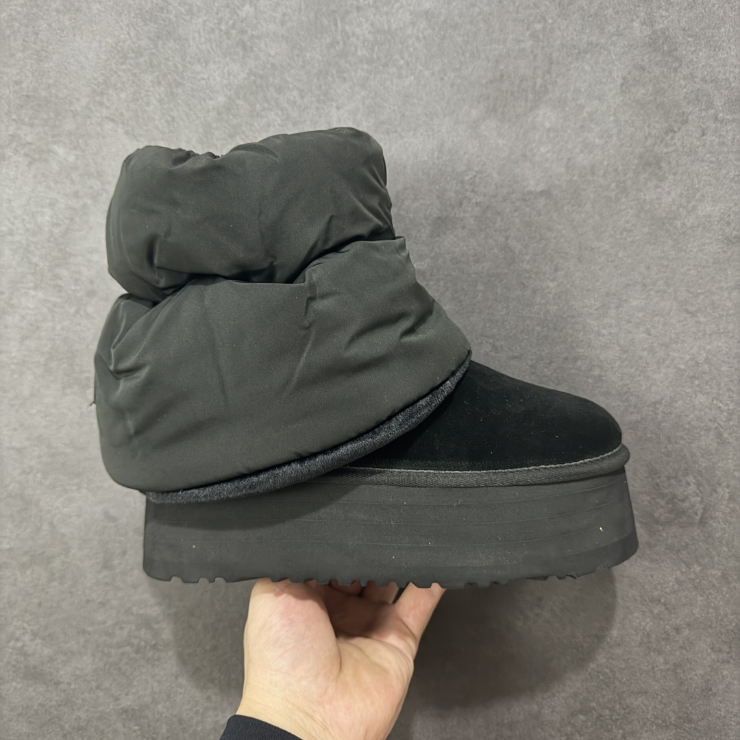 图片[2]-【莞产版本】官网款 UGG 1158275 金典新奇 金典迷你迪普（泡芙款）两穿雪地靴 材质：牛皮反绒，羊皮毛，进口防水布，Eva大底，轻便防滑 尺码：35-40-选品中心