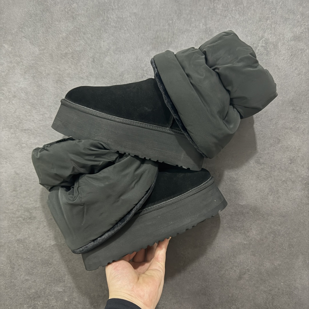 图片[4]-【莞产版本】官网款 UGG 1158275 金典新奇 金典迷你迪普（泡芙款）两穿雪地靴 材质：牛皮反绒，羊皮毛，进口防水布，Eva大底，轻便防滑 尺码：35-40-选品中心