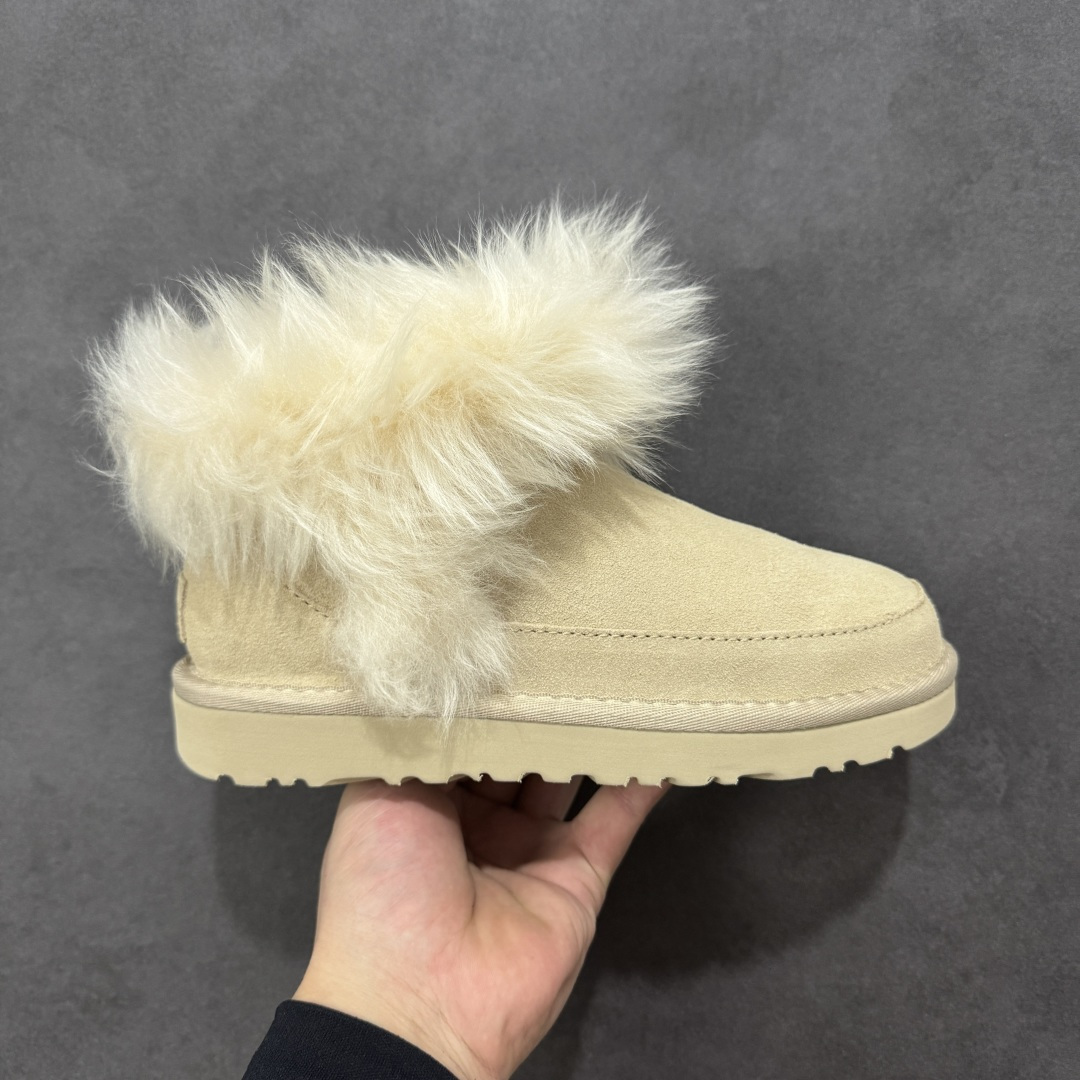 【莞产版本】平台外贸专供UGG 女子新款雪地靴 1173832 十年品牌制鞋代工厂生产线出品 注重每一处细节 隆丰A级真羊皮毛一体 完全遵循ZP工艺流程打造 尺码：35 36 37 38 39 40-选品中心