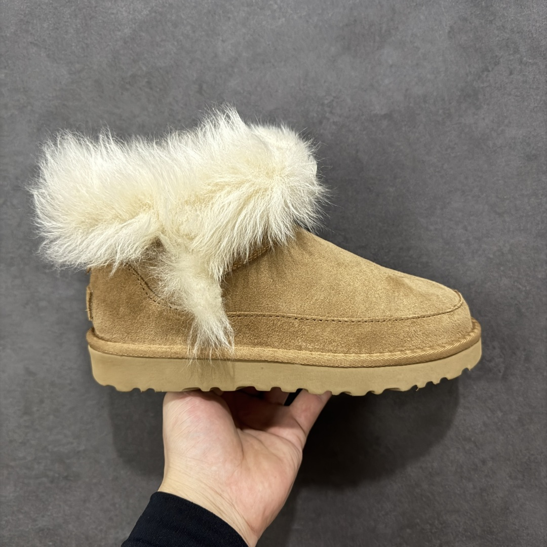 【莞产版本】平台外贸专供UGG 女子新款雪地靴 1173832 十年品牌制鞋代工厂生产线出品 注重每一处细节 隆丰A级真羊皮毛一体 完全遵循ZP工艺流程打造 尺码：35 36 37 38 39 40-选品中心