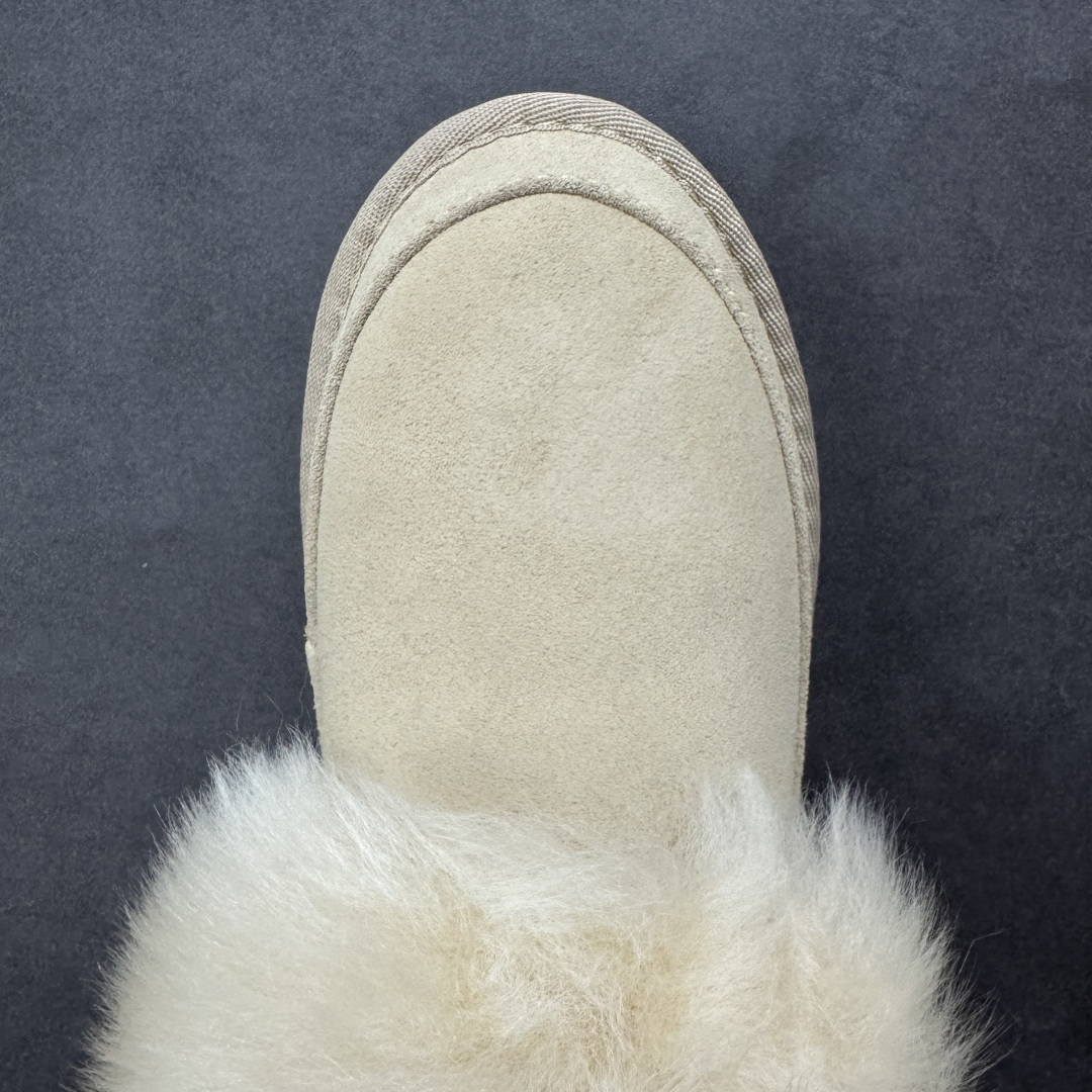 图片[8]-【莞产版本】平台外贸专供UGG 女子雪地靴半拖 1173930 十年品牌制鞋代工厂生产线出品 注重每一处细节 隆丰A级真羊皮毛一体 完全遵循ZP工艺流程打造 尺码：35 36 37 38 39 40-选品中心