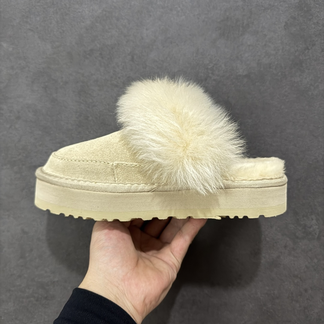 图片[2]-【莞产版本】平台外贸专供UGG 女子雪地靴半拖 1173930 十年品牌制鞋代工厂生产线出品 注重每一处细节 隆丰A级真羊皮毛一体 完全遵循ZP工艺流程打造 尺码：35 36 37 38 39 40-选品中心