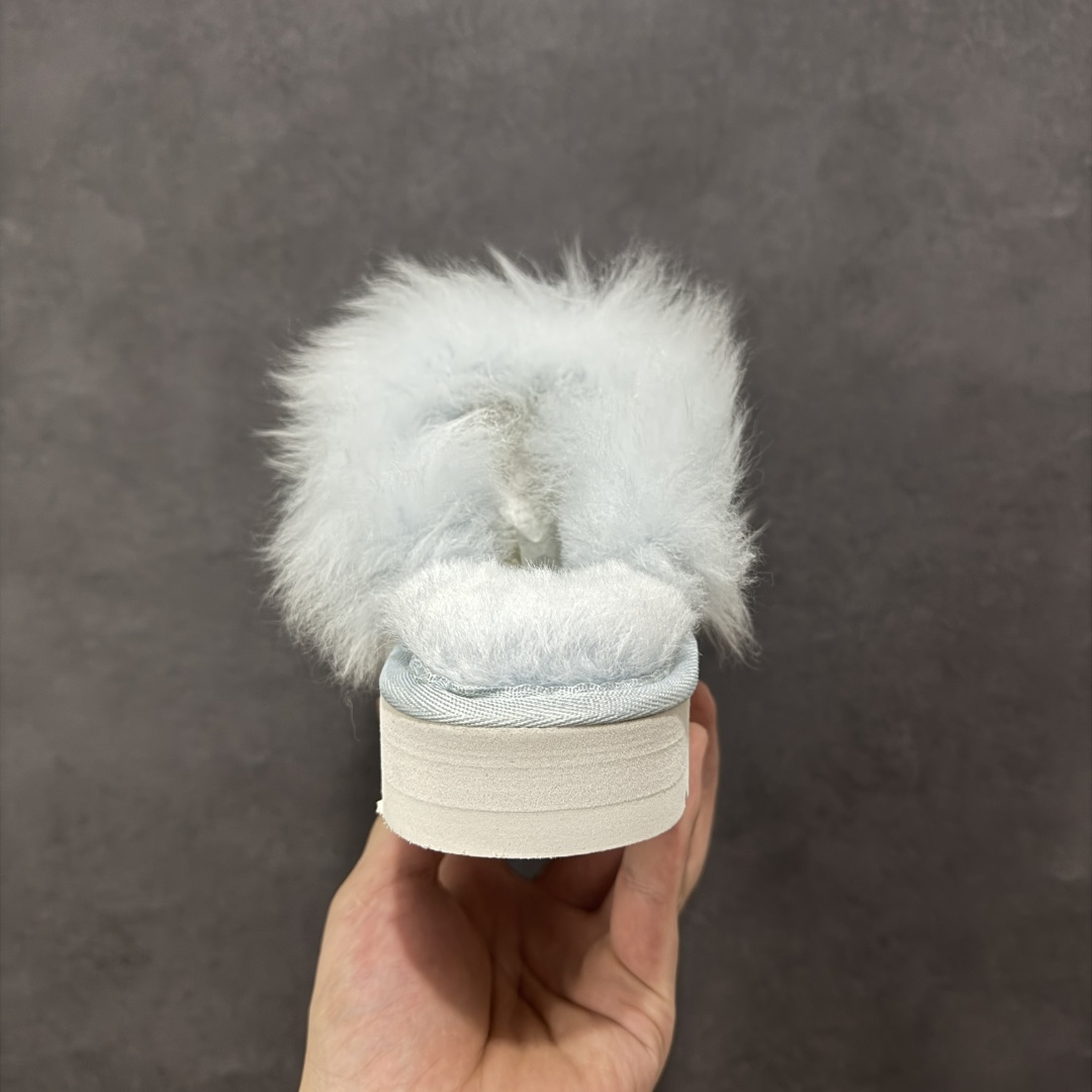 图片[4]-【莞产版本】平台外贸专供UGG 女子雪地靴半拖 1173930 十年品牌制鞋代工厂生产线出品 注重每一处细节 隆丰A级真羊皮毛一体 完全遵循ZP工艺流程打造 尺码：35 36 37 38 39 40-选品中心