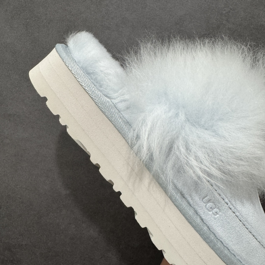 图片[6]-【莞产版本】平台外贸专供UGG 女子雪地靴半拖 1173930 十年品牌制鞋代工厂生产线出品 注重每一处细节 隆丰A级真羊皮毛一体 完全遵循ZP工艺流程打造 尺码：35 36 37 38 39 40-选品中心