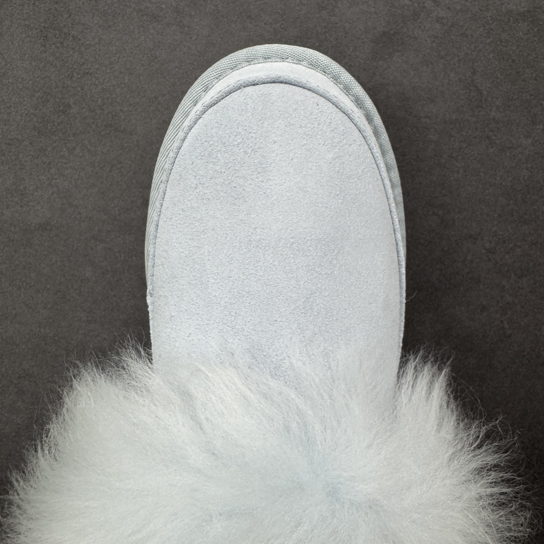 图片[8]-【莞产版本】平台外贸专供UGG 女子雪地靴半拖 1173930 十年品牌制鞋代工厂生产线出品 注重每一处细节 隆丰A级真羊皮毛一体 完全遵循ZP工艺流程打造 尺码：35 36 37 38 39 40-选品中心