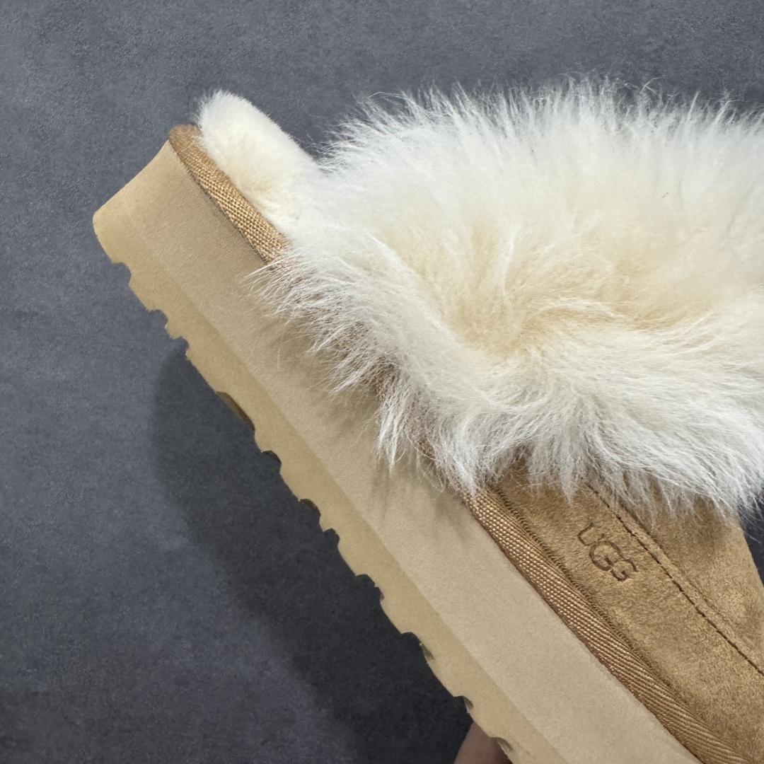 图片[6]-【莞产版本】平台外贸专供UGG 女子雪地靴半拖 1173930 十年品牌制鞋代工厂生产线出品 注重每一处细节 隆丰A级真羊皮毛一体 完全遵循ZP工艺流程打造 尺码：35 36 37 38 39 40-选品中心