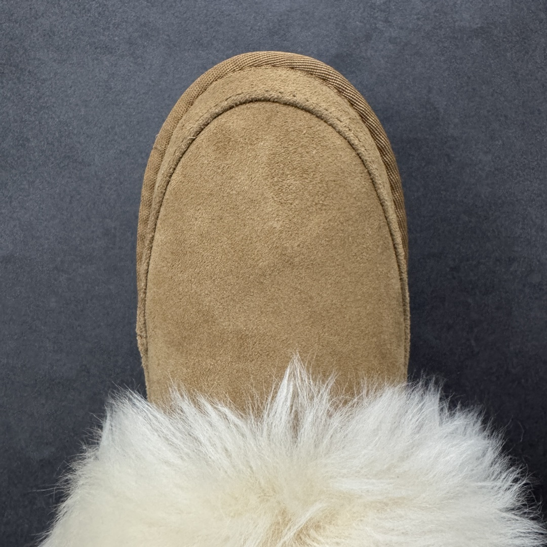 图片[8]-【莞产版本】平台外贸专供UGG 女子雪地靴半拖 1173930 十年品牌制鞋代工厂生产线出品 注重每一处细节 隆丰A级真羊皮毛一体 完全遵循ZP工艺流程打造 尺码：35 36 37 38 39 40-选品中心